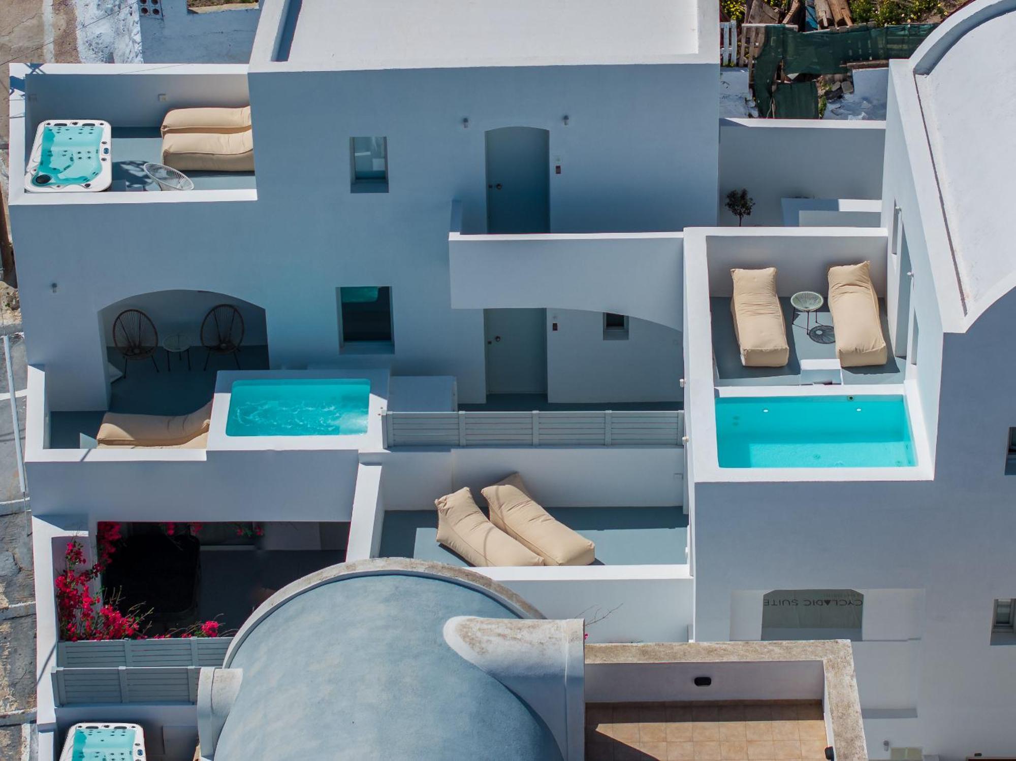 Cycladic Suites & Spa サントリーニ エクステリア 写真